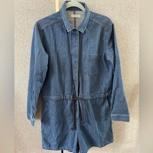 Outerknown Denim Jumpsuit size Medium.  Worn one time, in like new condition.